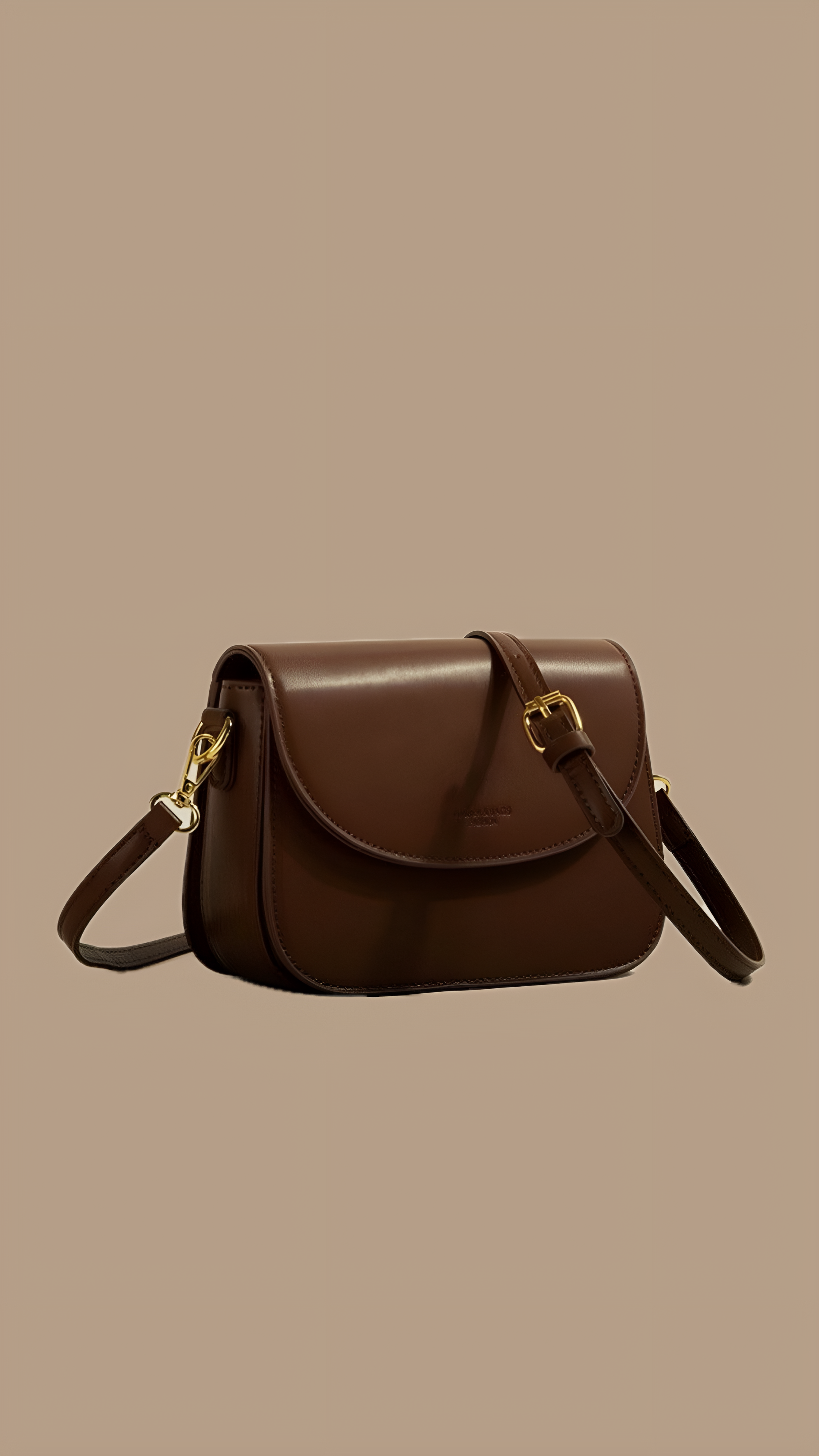 Chocolate Brown Crossbody Bag